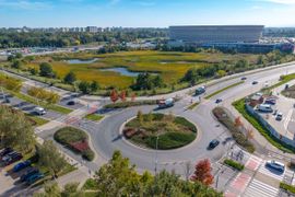 Co dalej z wielką dziurą obok Stadionu Tarczyński Arena we Wrocławiu? [WIZUALIZACJE+ZDJĘCIA]