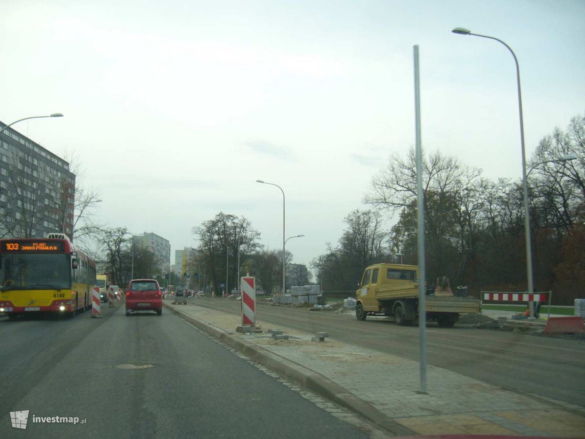 Zdjęcie [Wrocław] Wiadukt kolejowy, ul. Popowicka (remont) fot. Orzech 