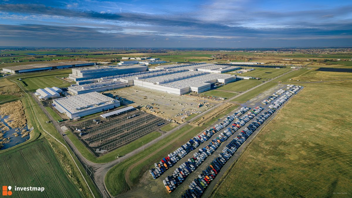 Zdjęcie Fabryka Volkswagen Poznań we Wrześni fot. Orzech 