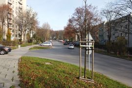Ulica Poległych w Krzesławicach