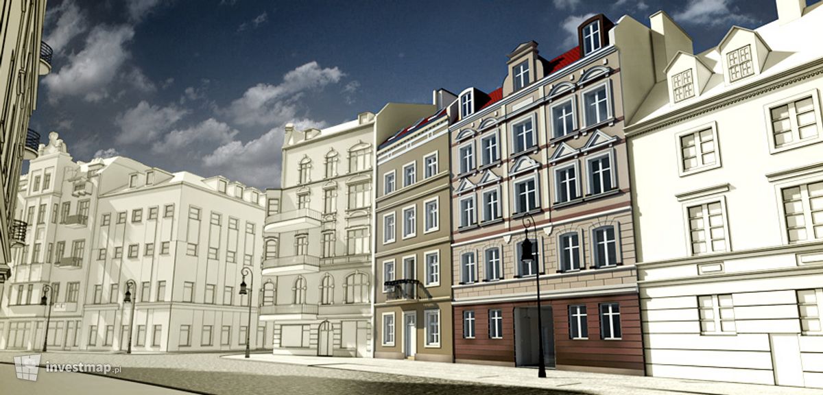 Wizualizacja [Poznań] Przebudowa budynków przy ul.Chwaliszewo 71 i 72 dodał CiotkaStasia 
