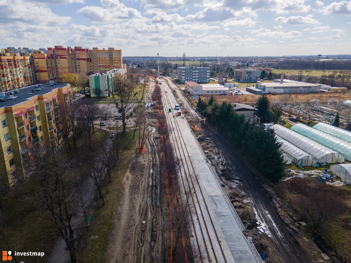 Zdjęcie Trasa autobusowo-tramwajowa na Nowy Dwór fot. Jakub Zazula 