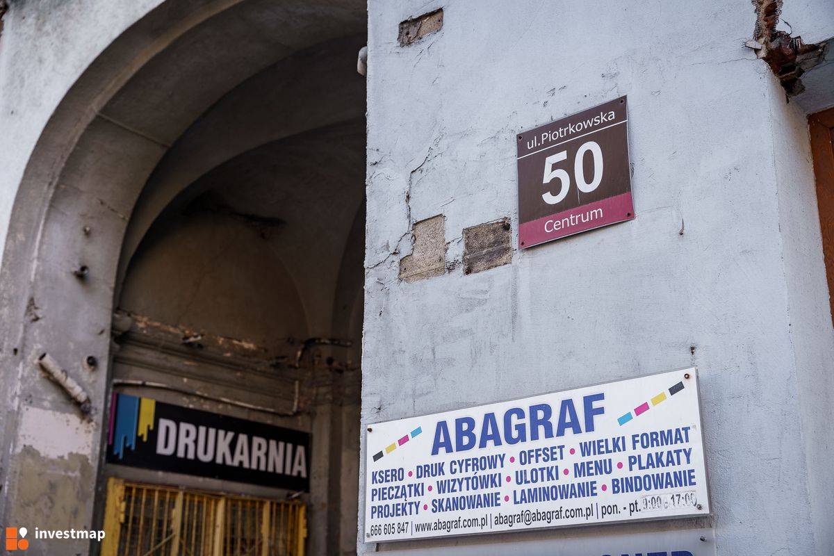 Zdjęcie Piotrkowska 50 fot. Wojciech Jenda