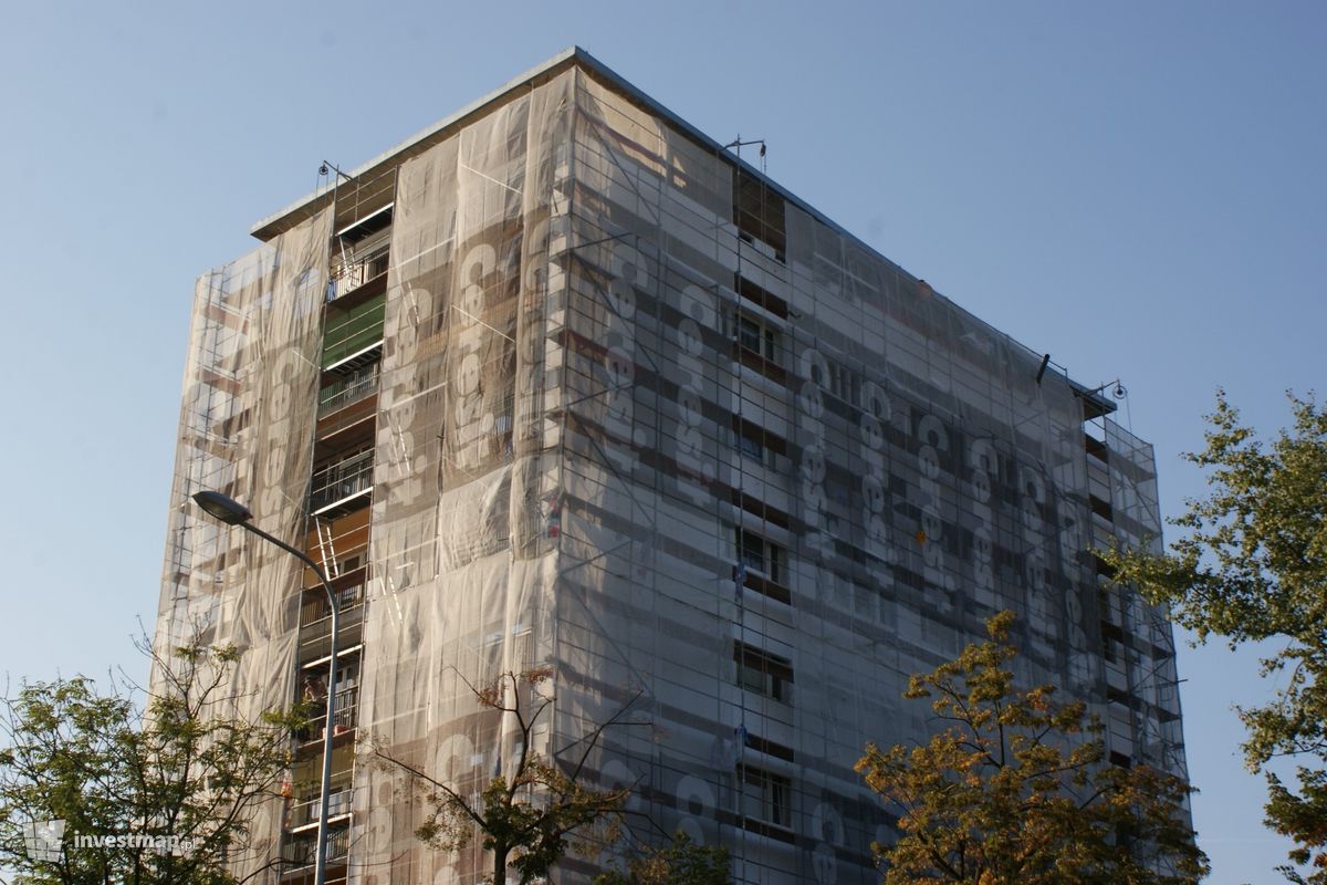 Zdjęcie [Kraków] Remont Budynku, Os. Centrum D7 fot. Damian Daraż 