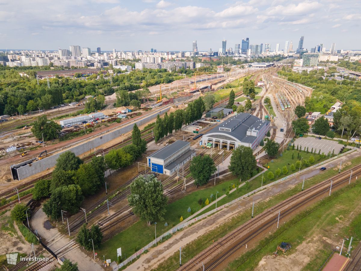 Zdjęcie Nowe wiadukty kolejowe dworca Warszawa Zachodnia fot. Jakub Zazula