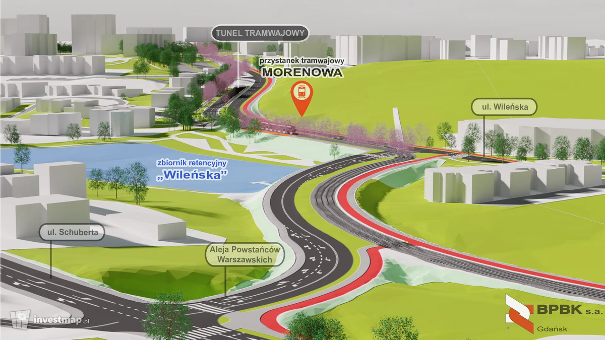 Wizualizacja Budowa trasy Gdańsk Południe - Wrzeszcz dodał Wojciech Jenda