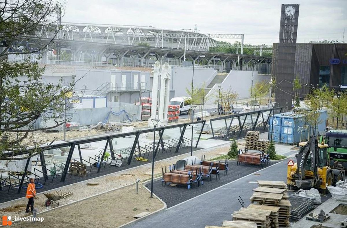 Zdjęcie Dworzec Łódź Kaliska (remont) fot. Orzech 