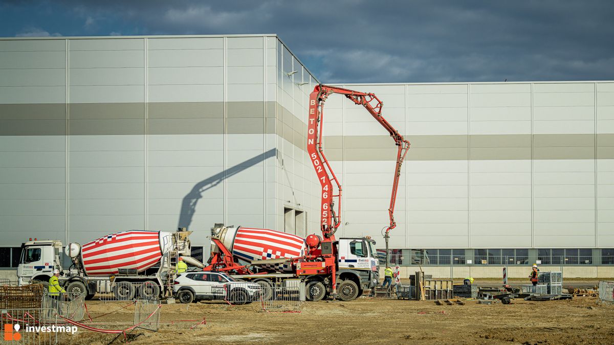 Zdjęcie Fabryka Volkswagen Poznań we Wrześni fot. Orzech 