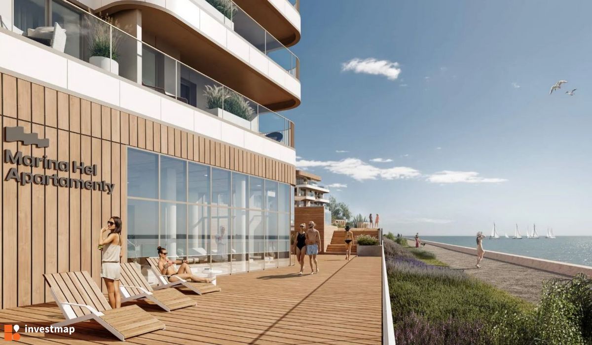 Wizualizacja Marina Hel Apartamenty dodał Orzech 