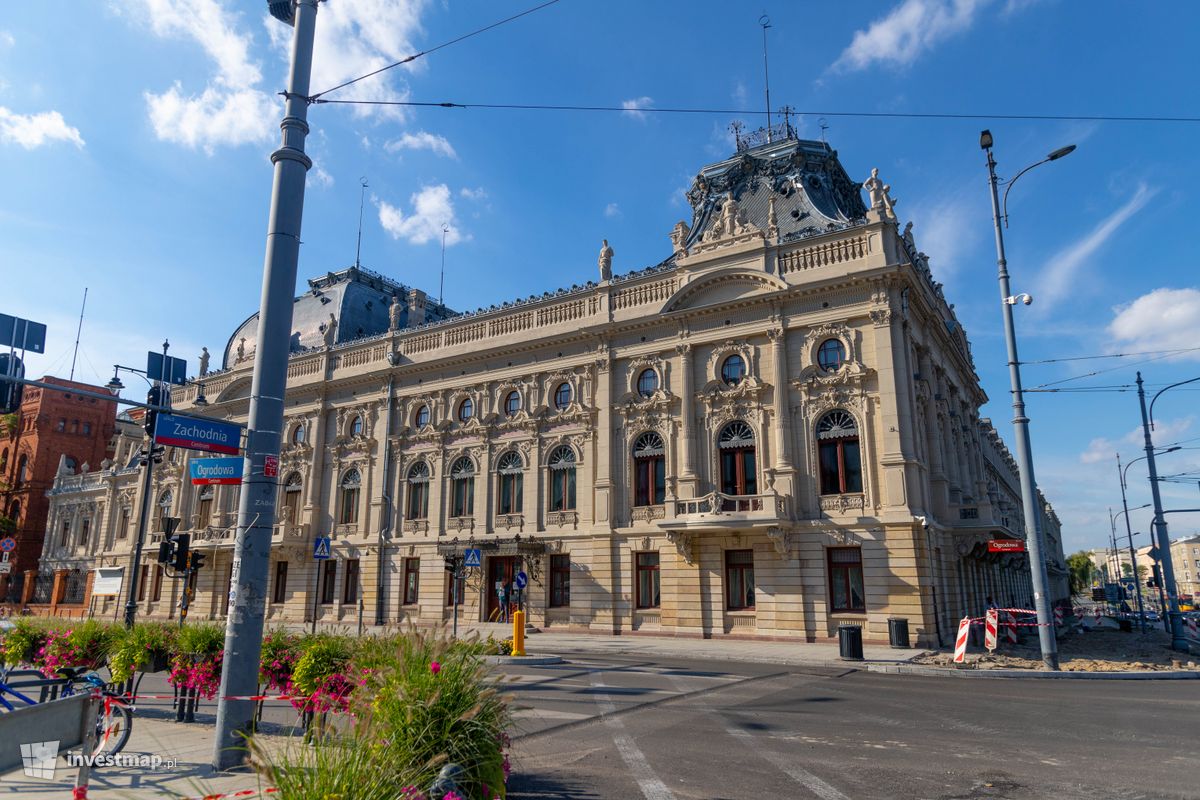 Zdjęcie Pałac Izreala Poznańskiego (remont) fot. Jakub Zazula 