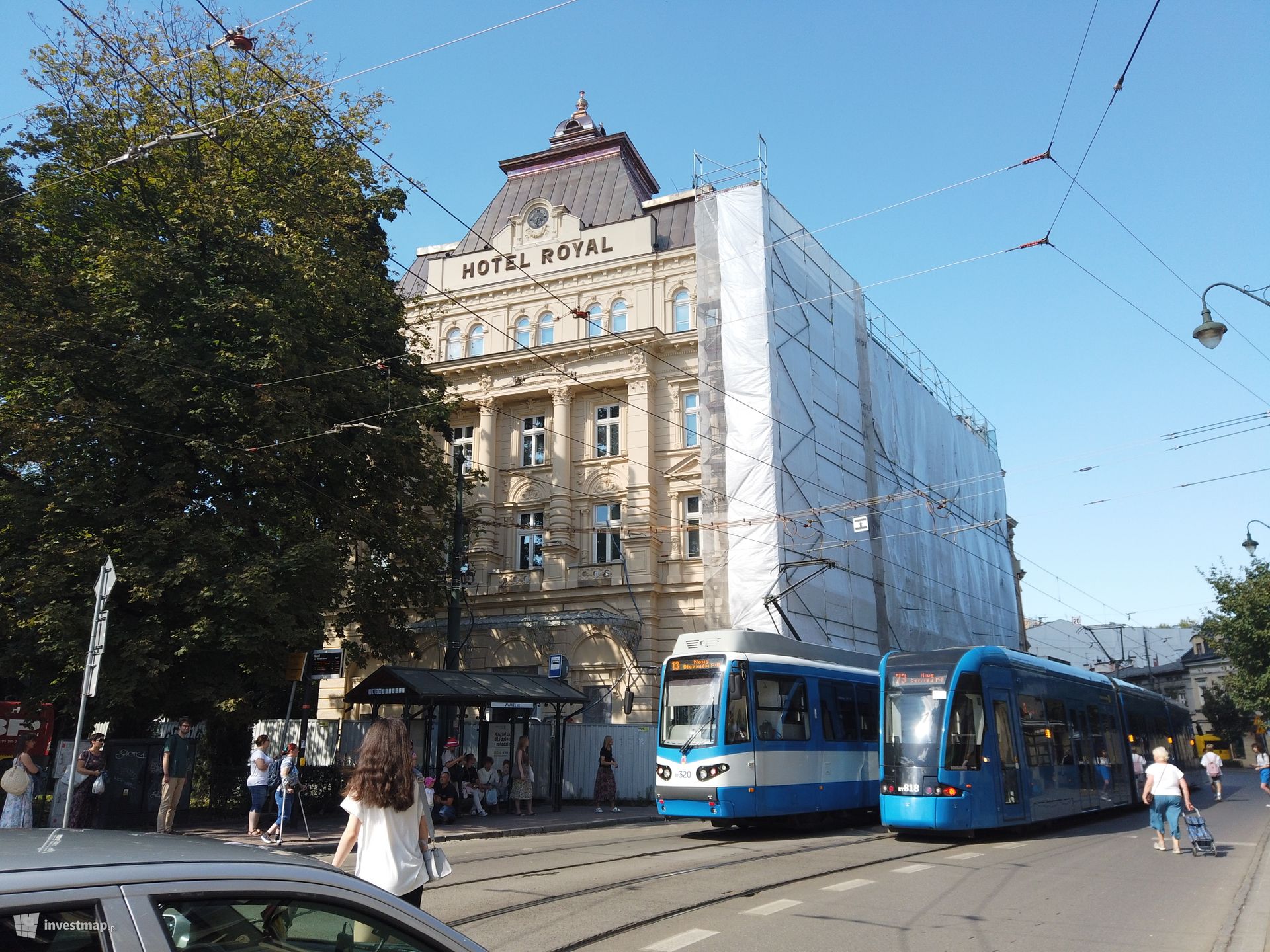 Zabytkowy Hotel Royal w Krakowie przechodzi remont 