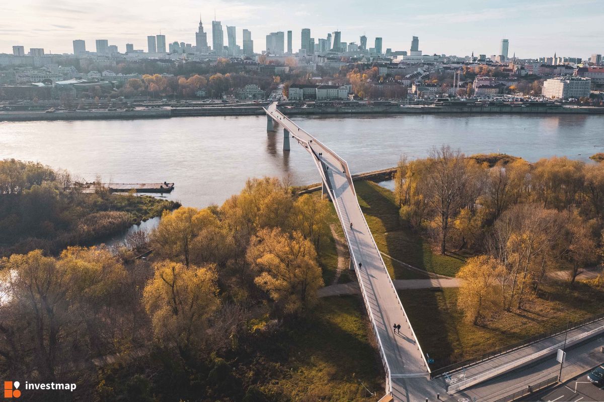 Zdjęcie Most pieszo-rowerowy przez Wisłę fot. Jakub Zazula 