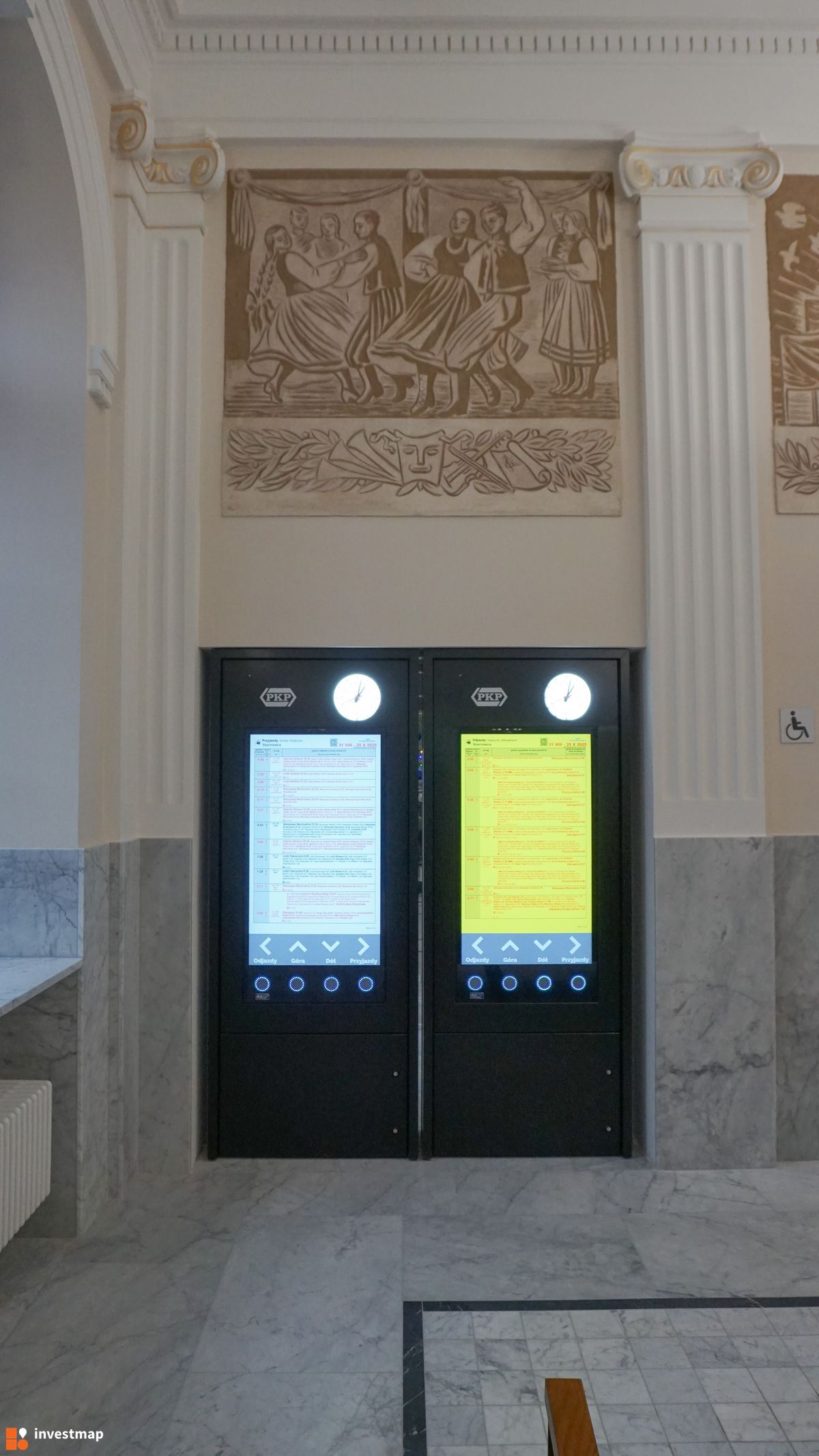 Zdjęcie Dworzec kolejowy w Skierniewicach fot. Wojciech Jenda