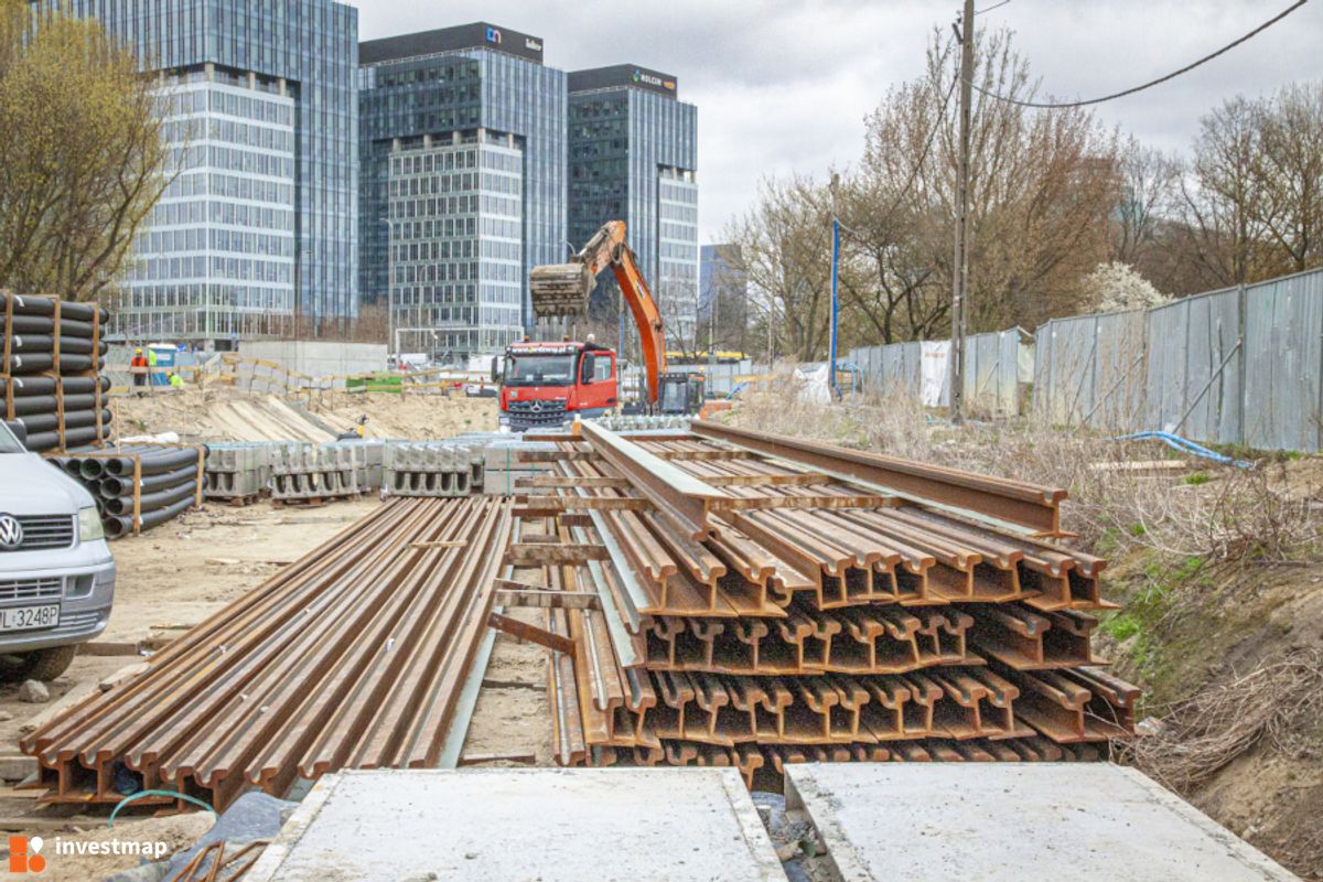 Zdjęcie Trasa tramwajowa do Dworca Zachodniego fot. Orzech 