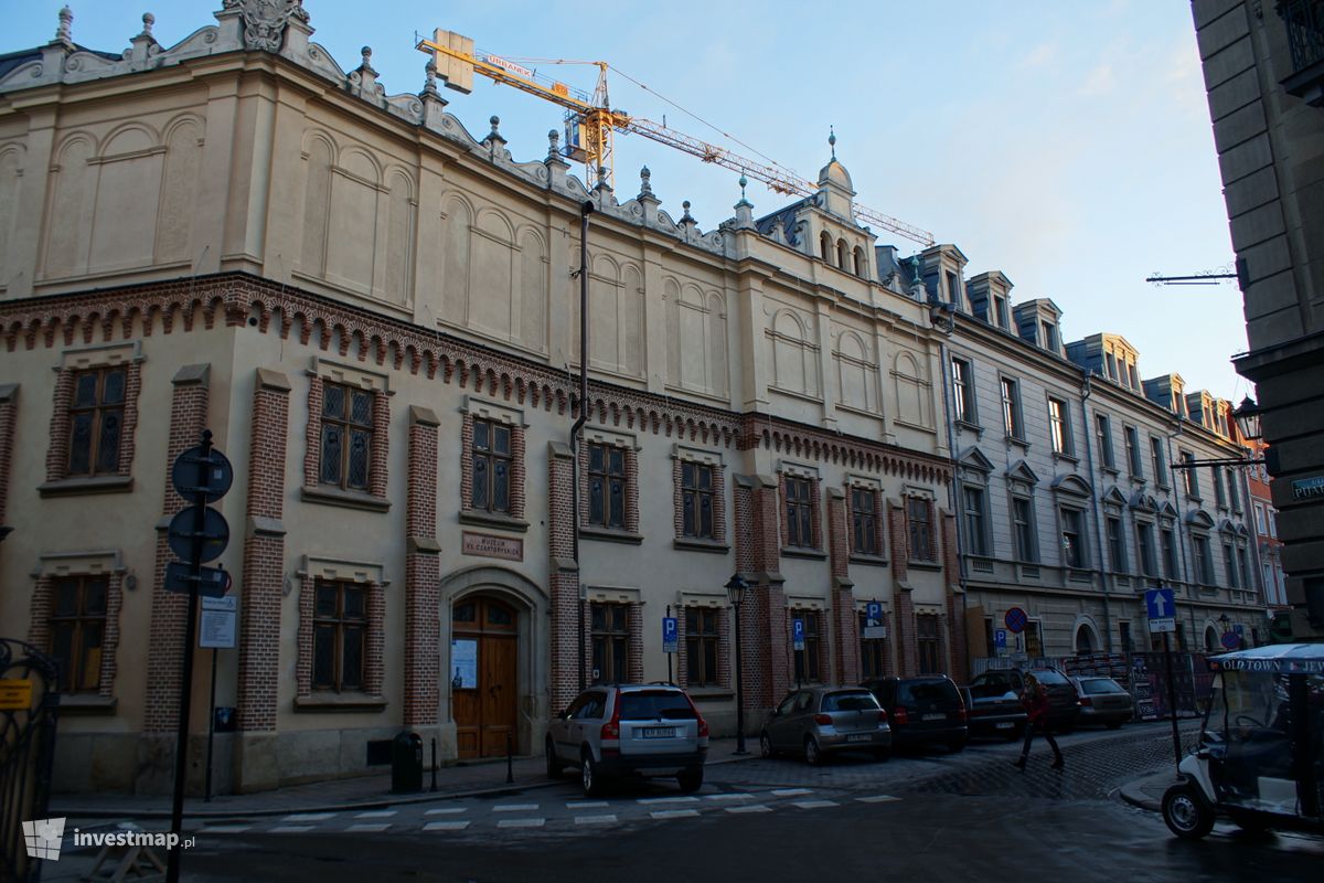 Zdjęcie [Kraków] Muzeum Czartoryskich - remont, przebudowa ul.Św. Jana 19 fot. Damian Daraż 