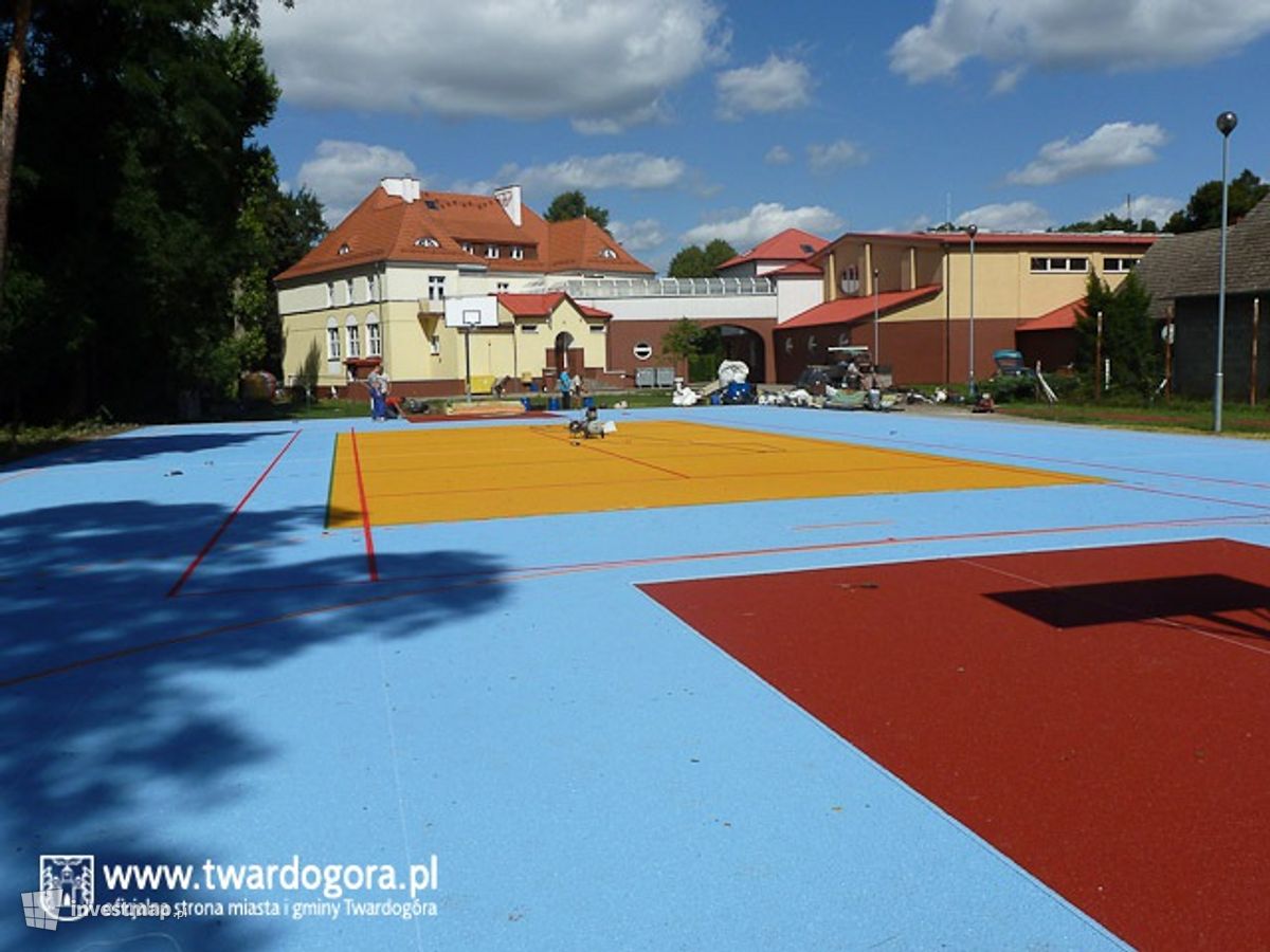 Zdjęcie Modernizacja boiska w Goszczu fot. Gmina Twardogóra