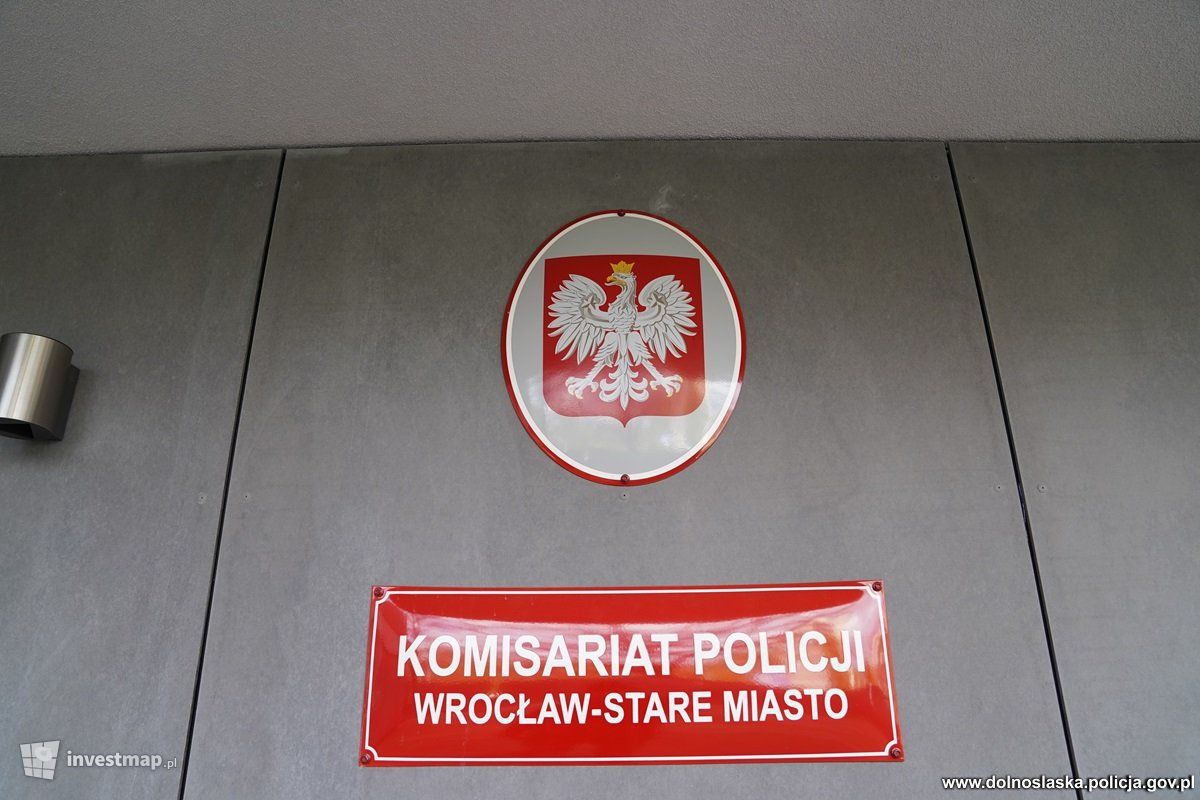 Zdjęcie Nowa siedziba Komisariatu Policji Wrocław Stare Miasto fot. Orzech 