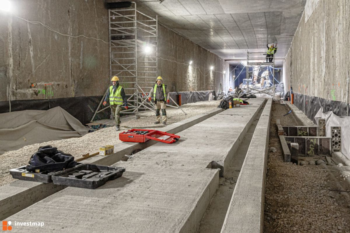 Zdjęcie Trasa tramwajowa do Dworca Zachodniego fot. Orzech 