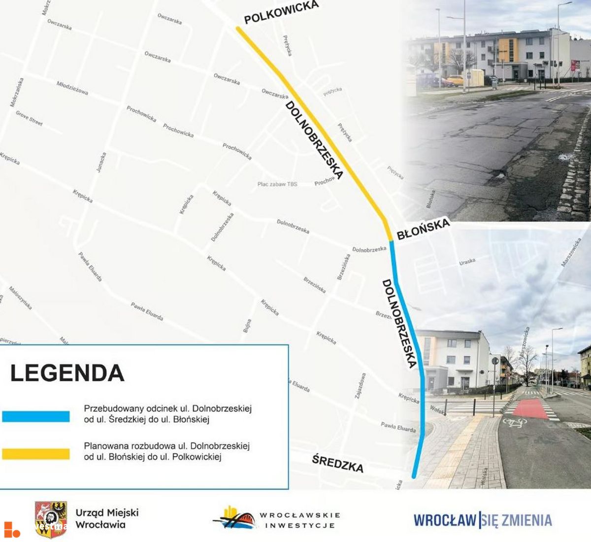 Wizualizacja Przebudowa ul. Dolnobrzeskiej dodał Orzech 