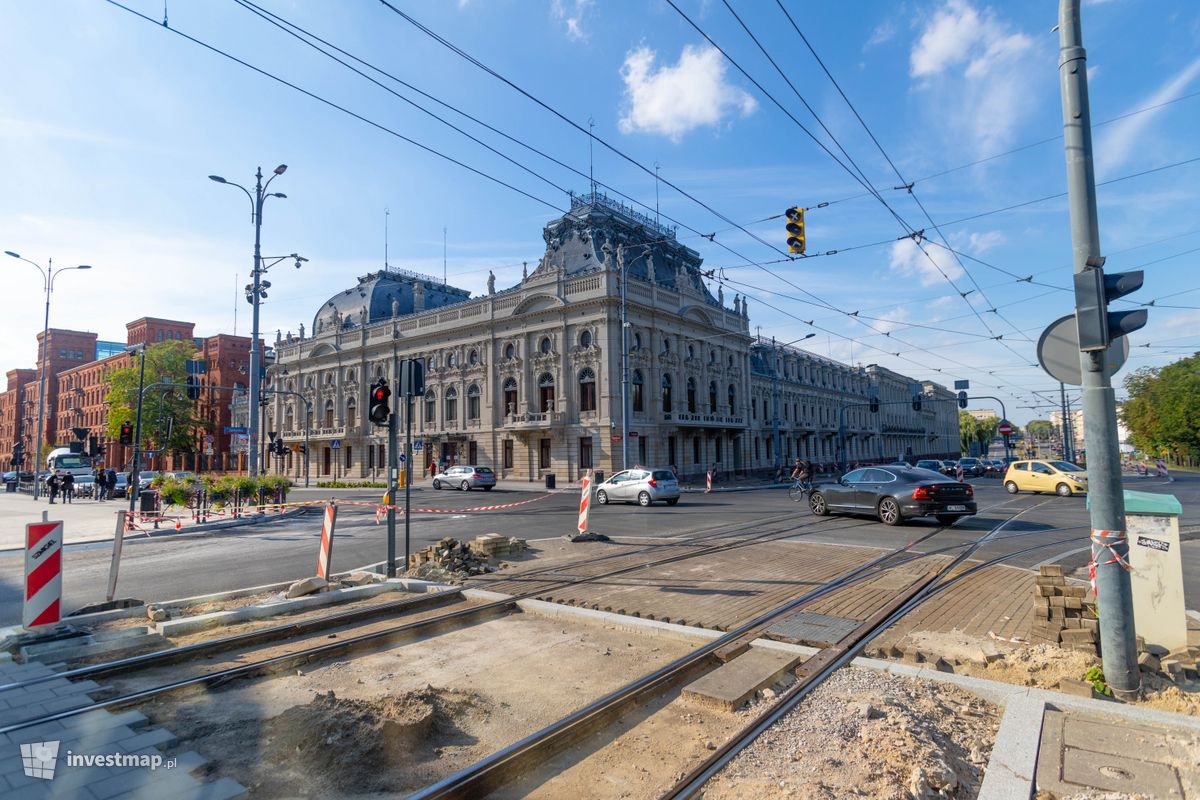 Zdjęcie Pałac Izreala Poznańskiego (remont) fot. Jakub Zazula 