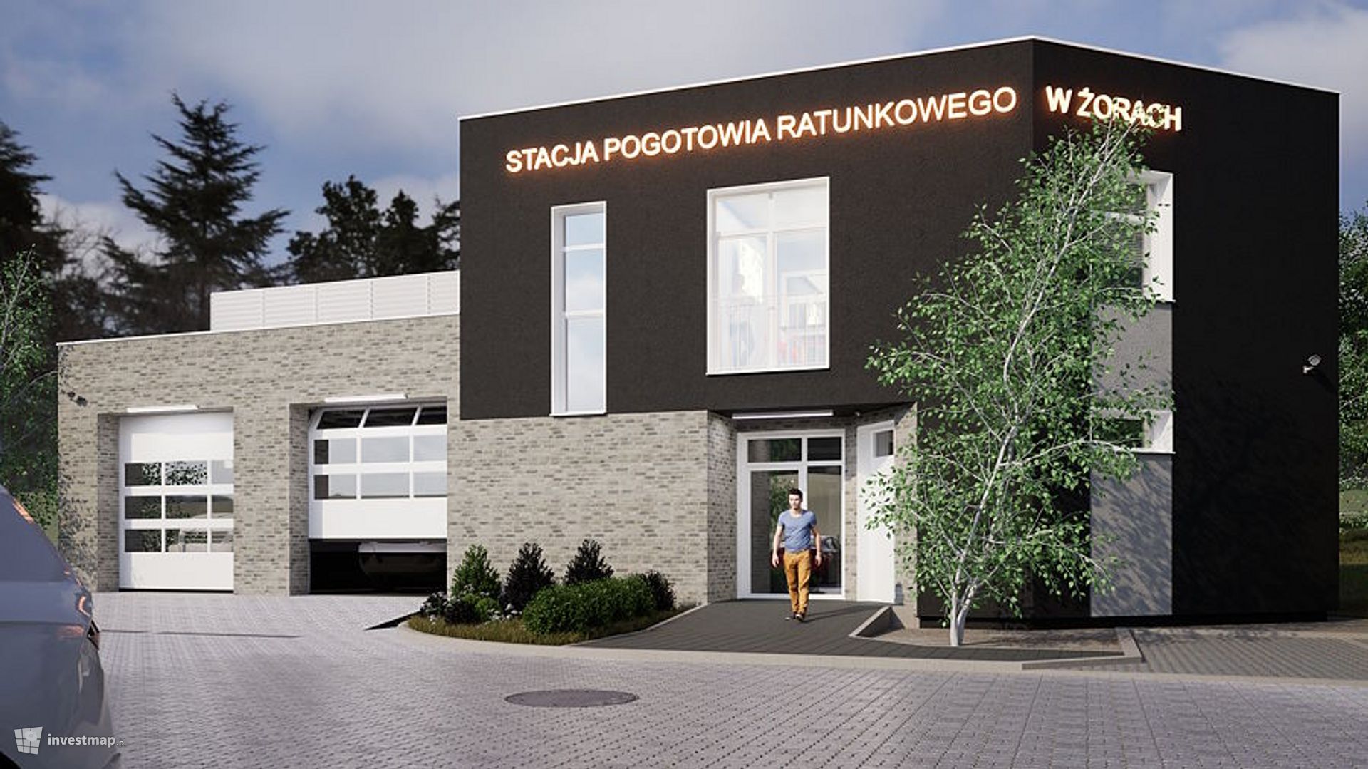 Stacja pogotowia ratunkowego, Al. Zjednoczonej Europy