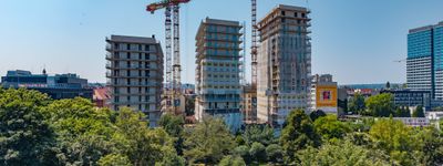 Wieże MIKATO nabierają docelowego kształtu. Archicom finalizuje realizację inwestycji w centrum Katowic [ZDJĘCIA]