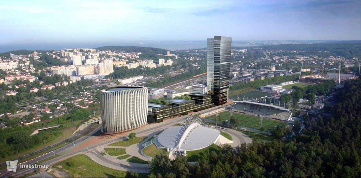 Wizualizacja [Gdynia] Kompleks biurowo-hotelowy "Panorama Business &amp; Reatil Park" dodał Orzech 