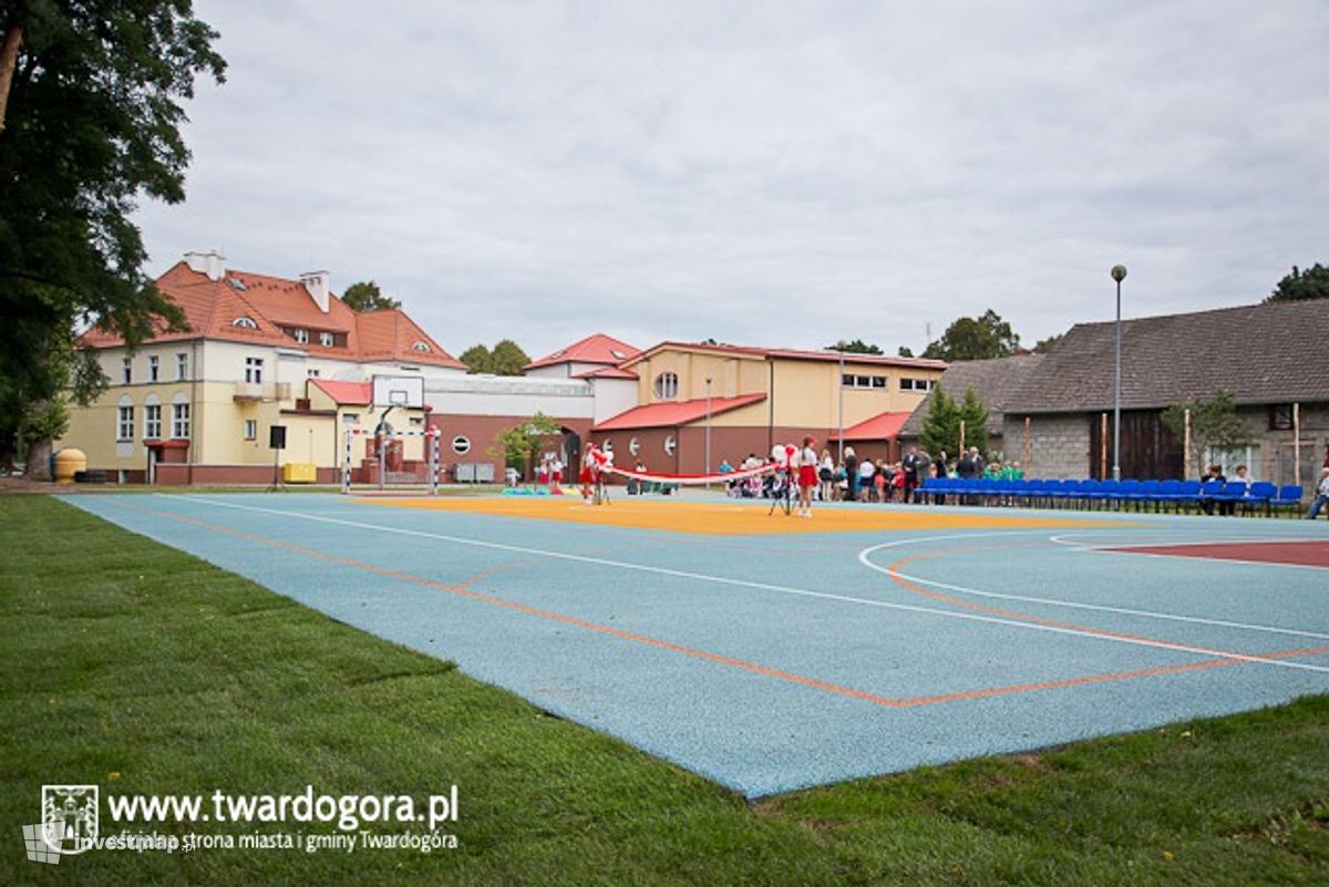 Zdjęcie Modernizacja boiska w Goszczu fot. Gmina Twardogóra
