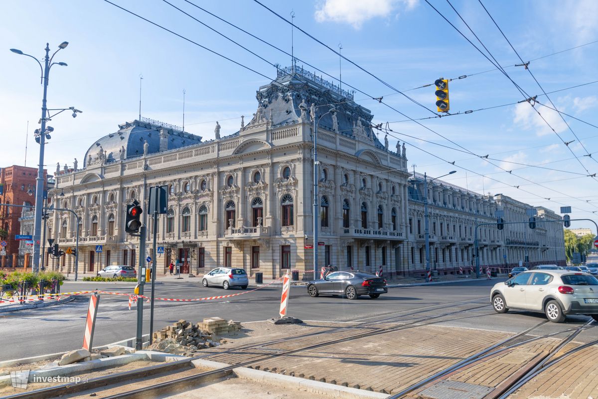 Zdjęcie Pałac Izreala Poznańskiego (remont) fot. Jakub Zazula 