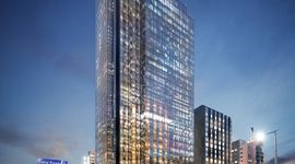 W Warszawie trwa budowa kompleksu biurowo-hotelowego ze 130-metrowym wieżowcem [FILM]