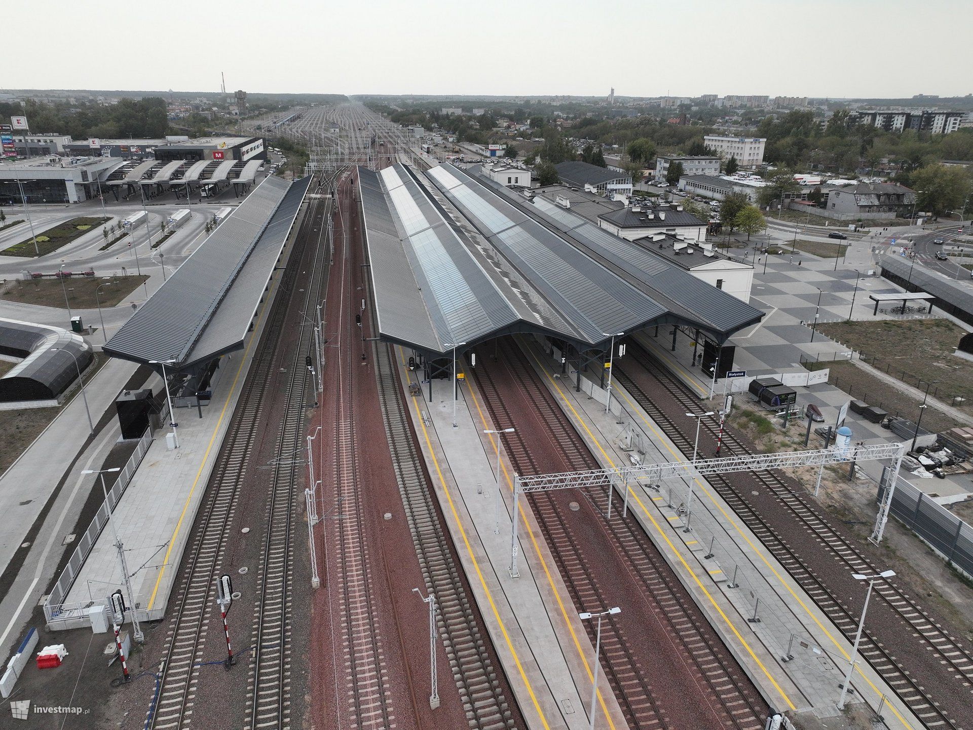 Cztery perony, tunel i ruchome schody – stacja Białystok w nowej odsłonie 