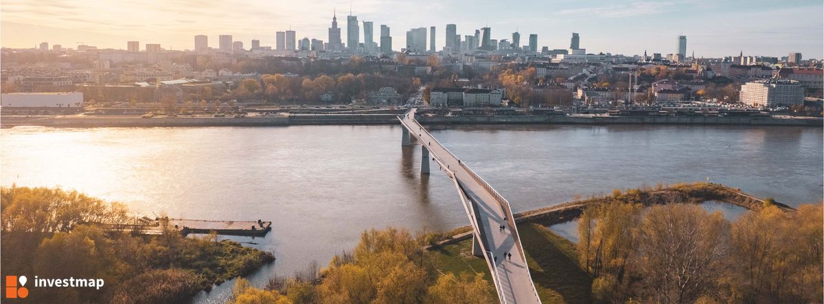 Zdjęcie Most pieszo-rowerowy przez Wisłę fot. Jakub Zazula 