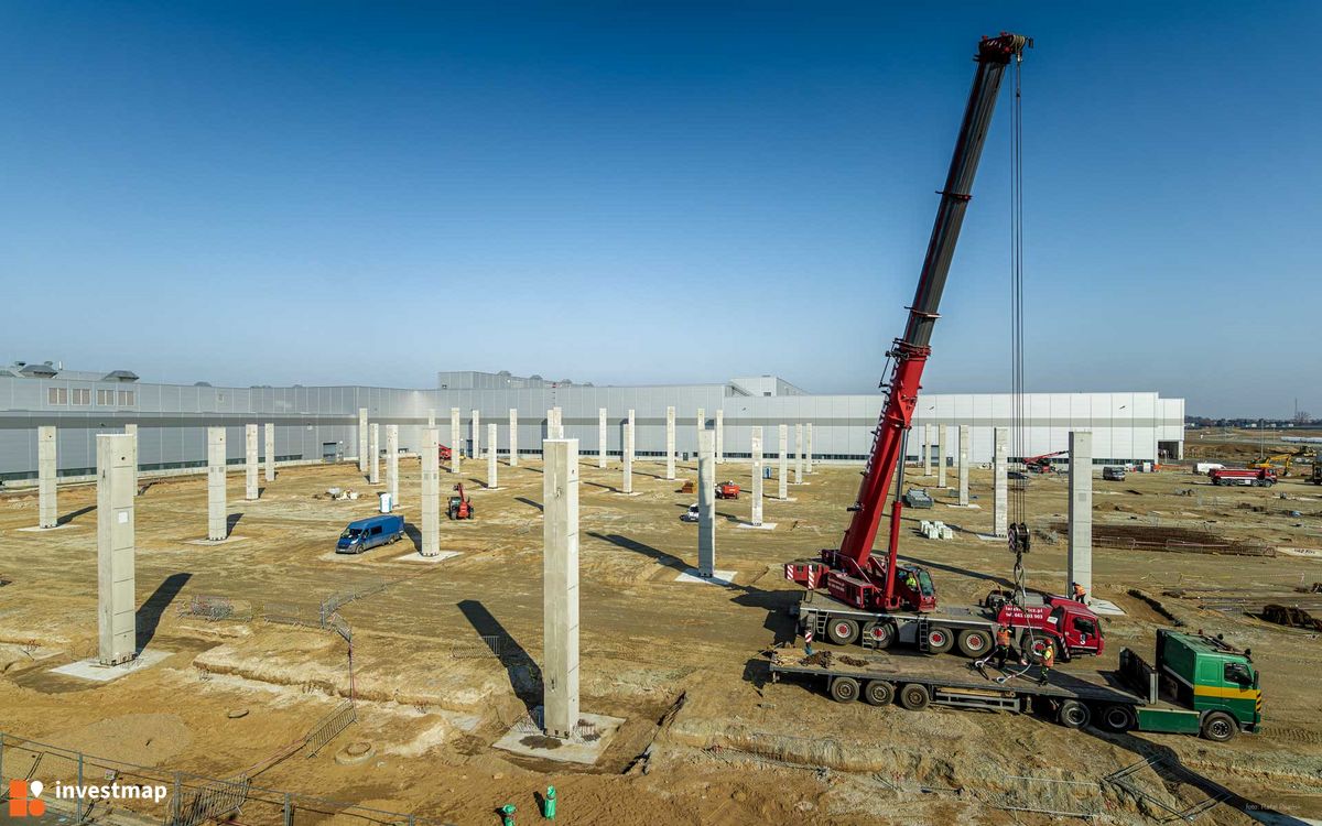 Zdjęcie Fabryka Volkswagen Poznań we Wrześni fot. Orzech 