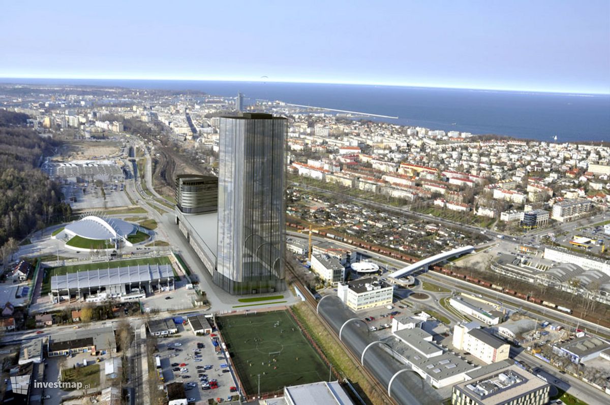 Wizualizacja [Gdynia] Kompleks biurowo-hotelowy "Panorama Business &amp; Reatil Park" dodał Orzech 