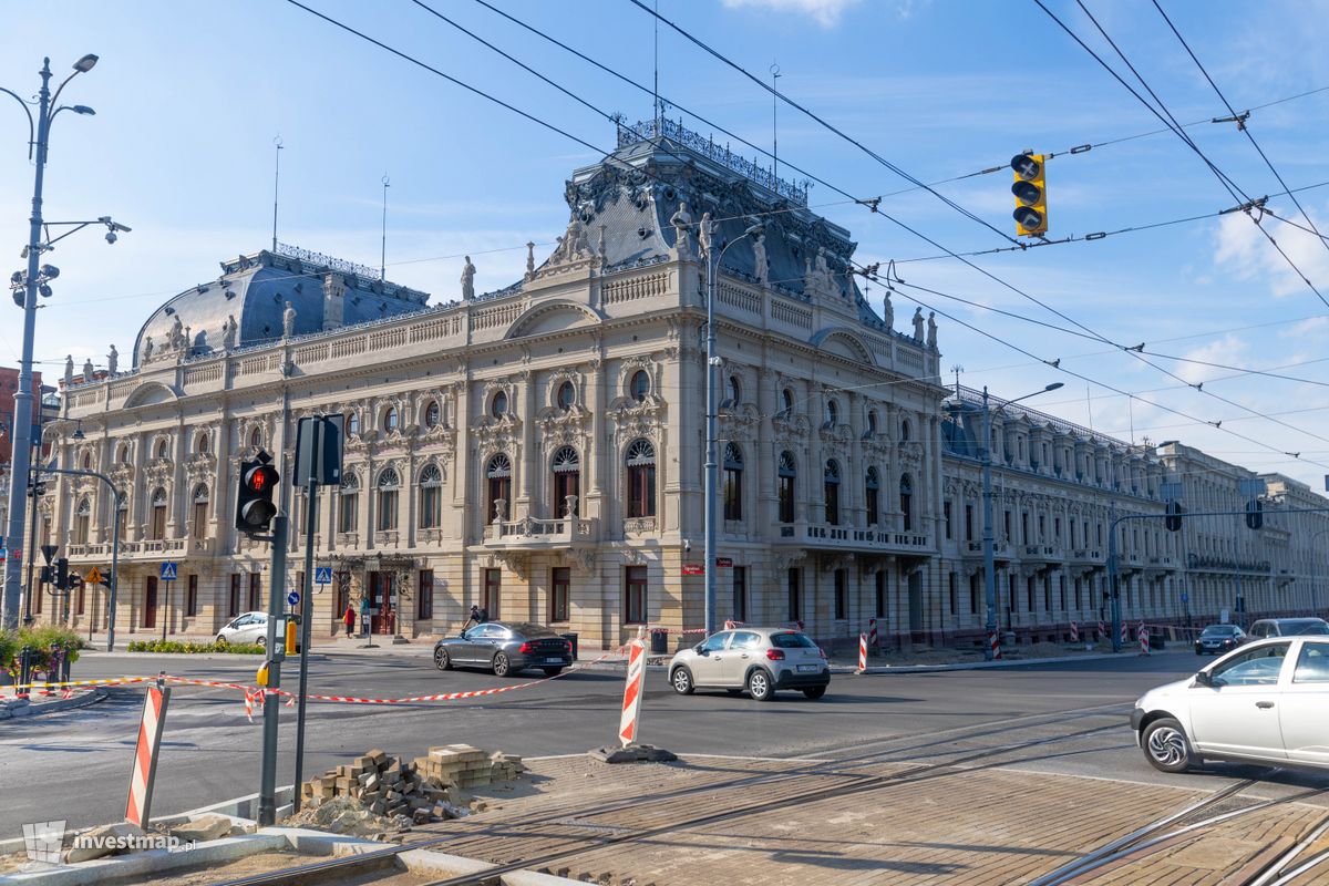 Zdjęcie Pałac Izreala Poznańskiego (remont) fot. Jakub Zazula 