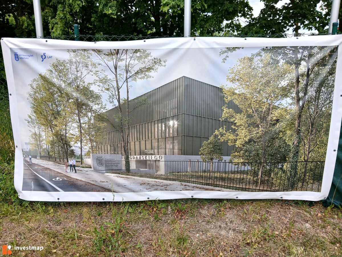 Zdjęcie Centrum Sportowe Uniwersytetu Gdańskiego fot. Wojciech Jenda