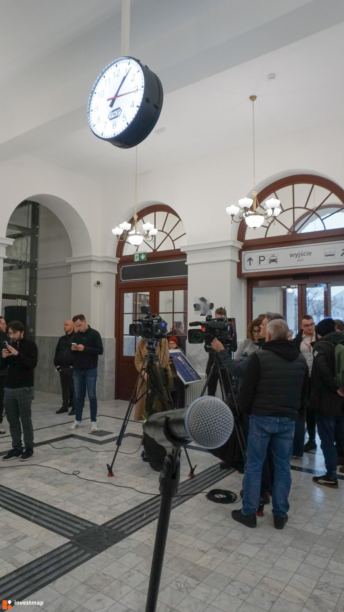 Zdjęcie Dworzec kolejowy w Skierniewicach fot. Wojciech Jenda