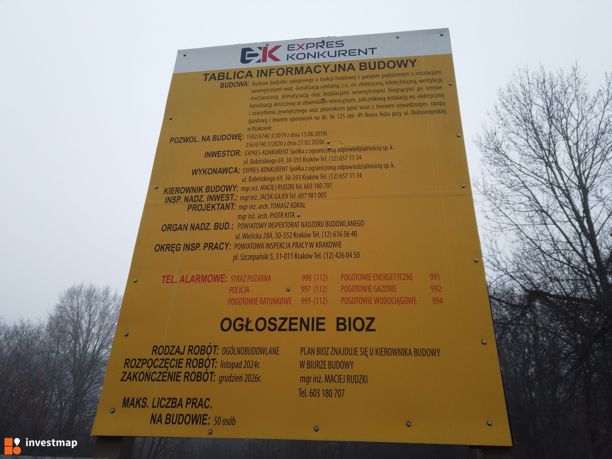 Zdjęcie Hotel, ul. Dolnomłyńska fot. Damian Daraż 