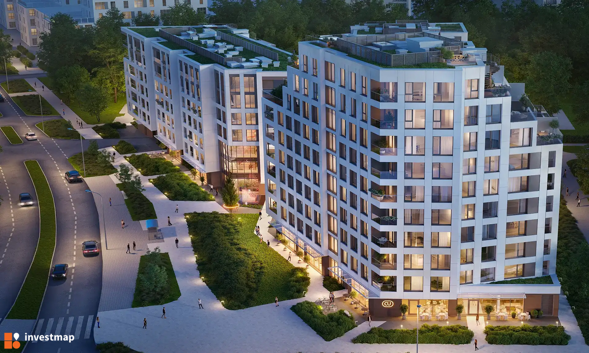 Wizualizacja CU Cynamonowa Ursynów dodał Wojciech Jenda