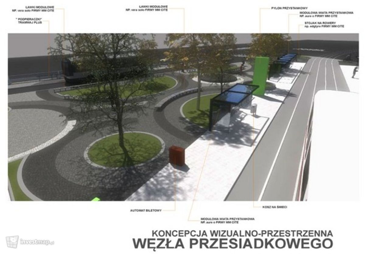 Wizualizacja [Wrocław] Węzeł przesiadkowy, ul. Borowska/Sucha/Swobodna dodał Jan Hawełko 