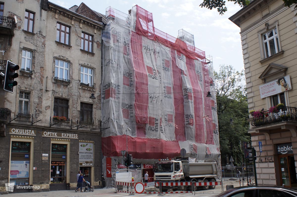 Zdjęcie [Kraków] Remont Kamienicy, ul. Karmelicka 57 fot. Damian Daraż 