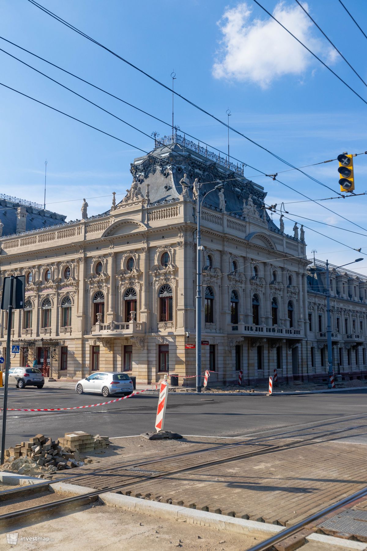 Zdjęcie Pałac Izreala Poznańskiego (remont) fot. Jakub Zazula 
