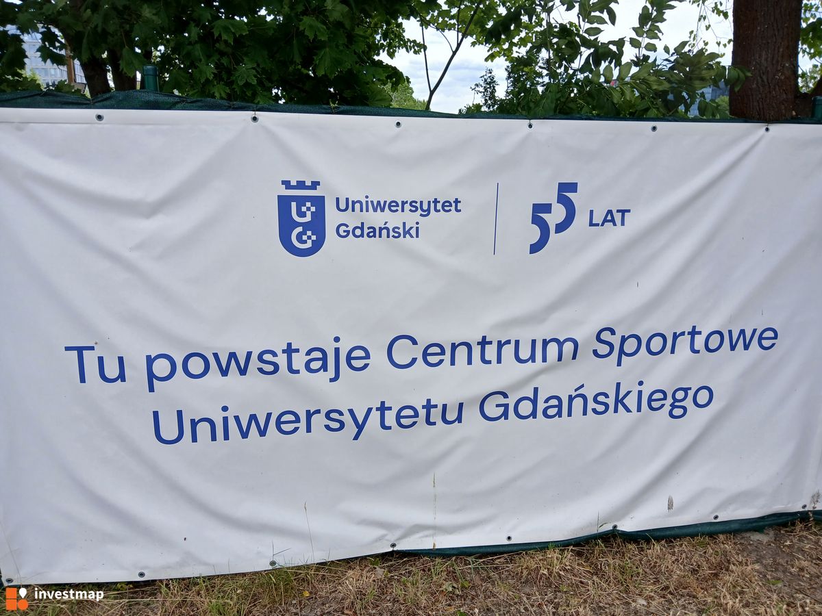 Zdjęcie Centrum Sportowe Uniwersytetu Gdańskiego fot. Wojciech Jenda