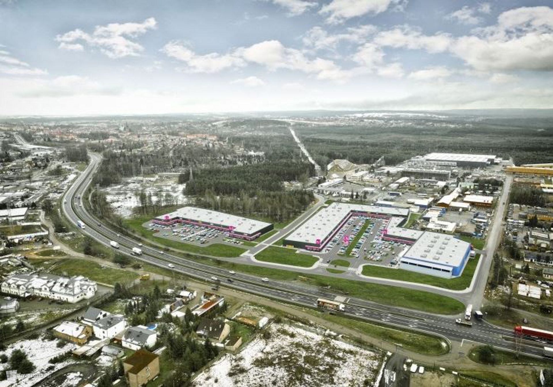 W Olkuszu powstaje nowy, duży park handlowy. Otwarcie jeszcze w tym roku