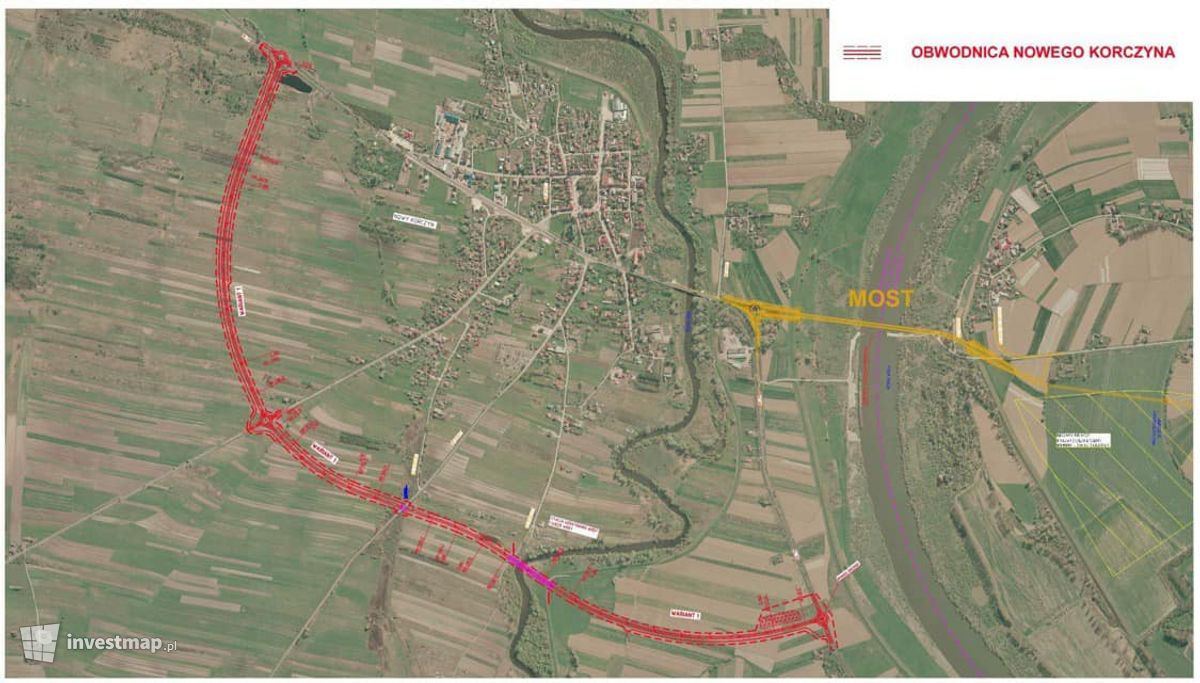 Wizualizacja Obwodnica Nowego Korczyna  dodał Wojciech Jenda