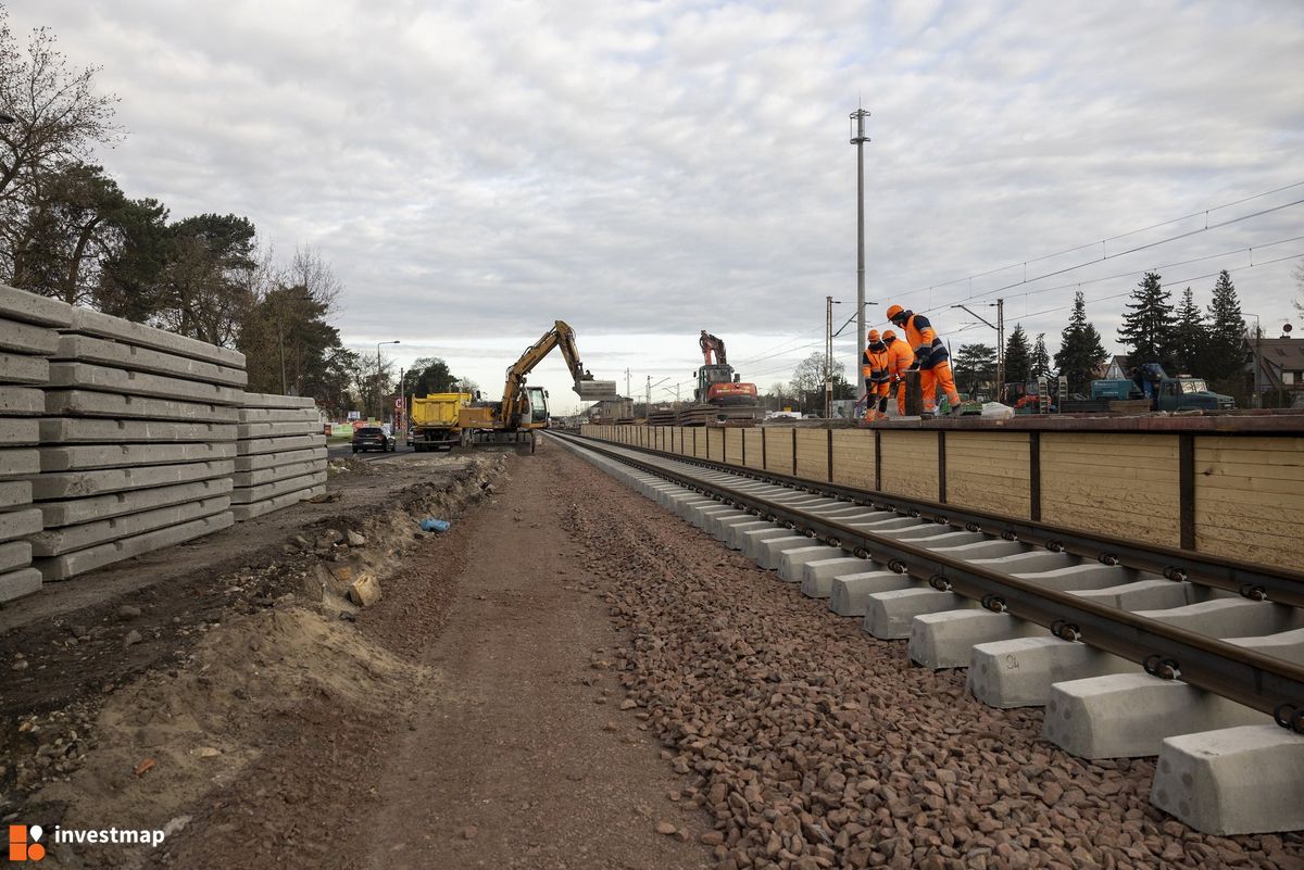 Zdjęcie Modernizacja linii kolejowej Warszawa Wawer – Otwock  fot. Orzech 