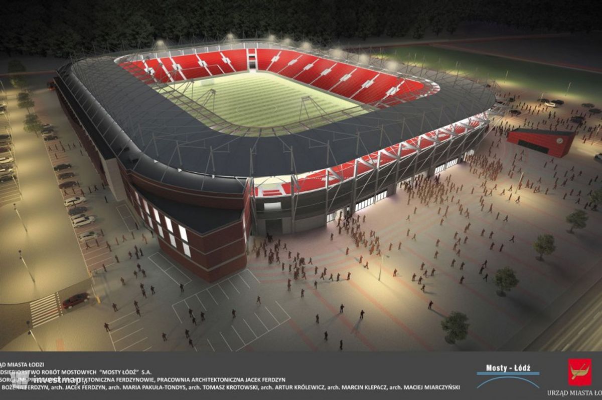 Wizualizacja [Łódź] Stadion Widzewa (przebudowa) dodał Jan Hawełko 