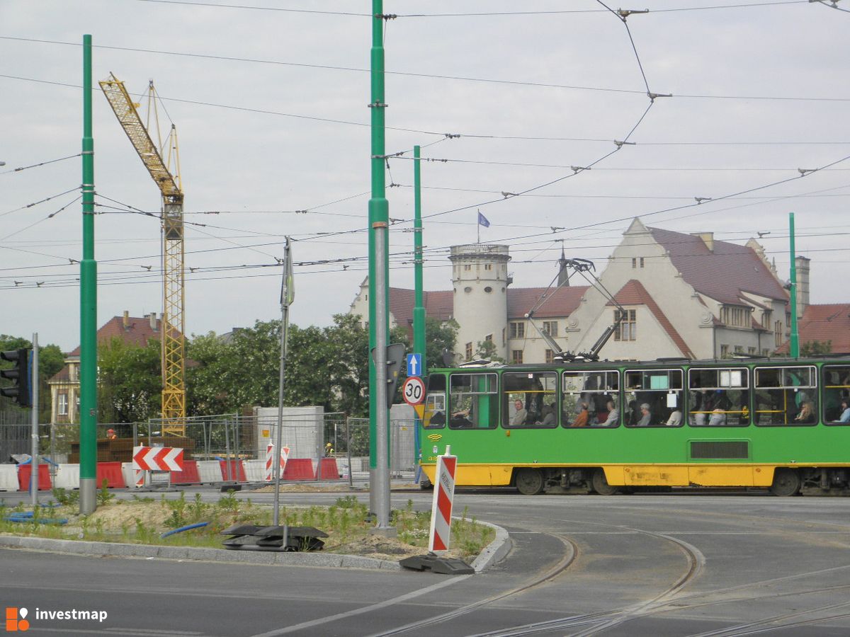 Zdjęcie [Poznań] Przebudowa węzła Rondo Kaponiera fot. PieEetrek 