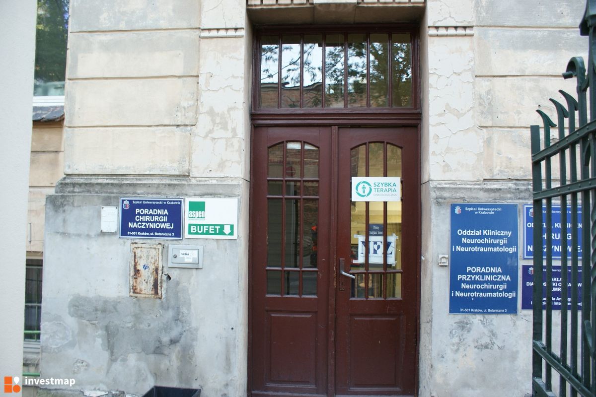Zdjęcie [Kraków] Remont Klinik wraz z Ogrodzeniem, ul. Botaniczna 3 fot. Damian Daraż 