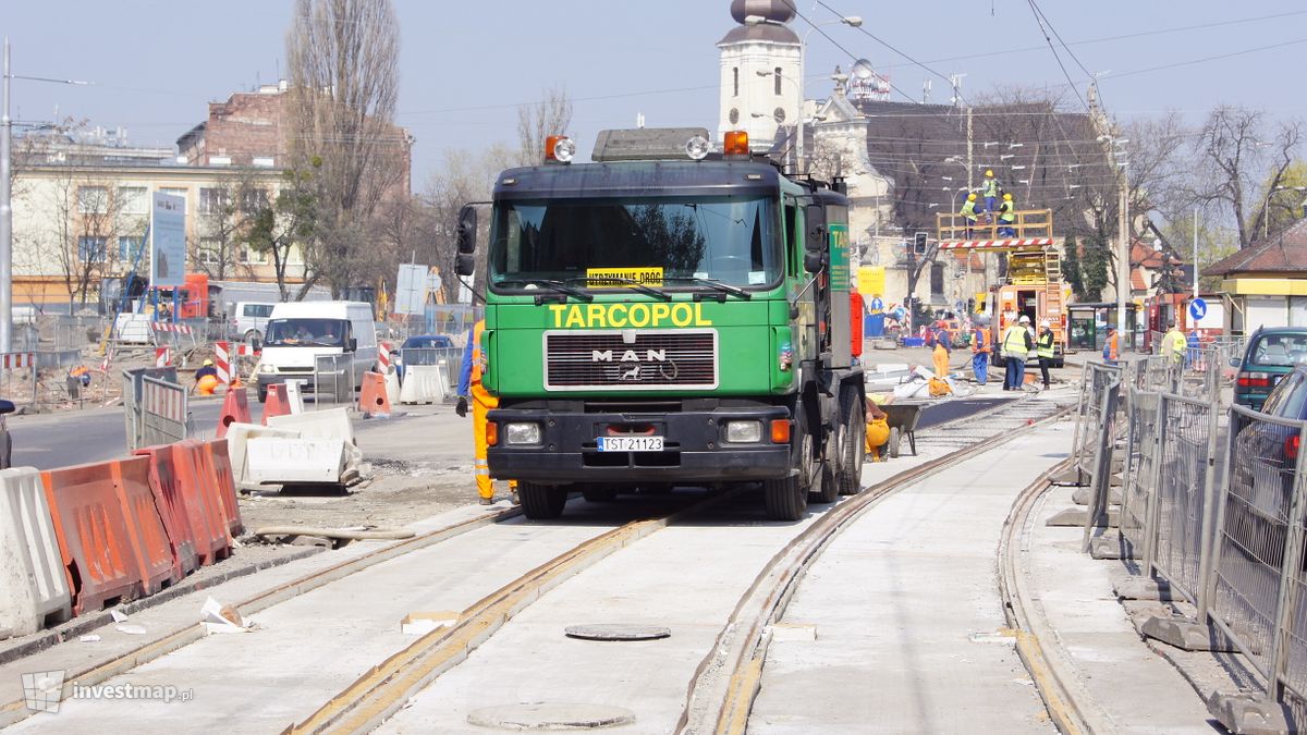 Zdjęcie [Wrocław] Remont ul. Generała Kazimierza Pułaskiego fot. akcentoffice 